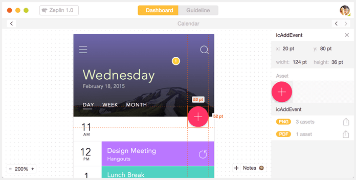 Zeplin: modern instrument for design inspection